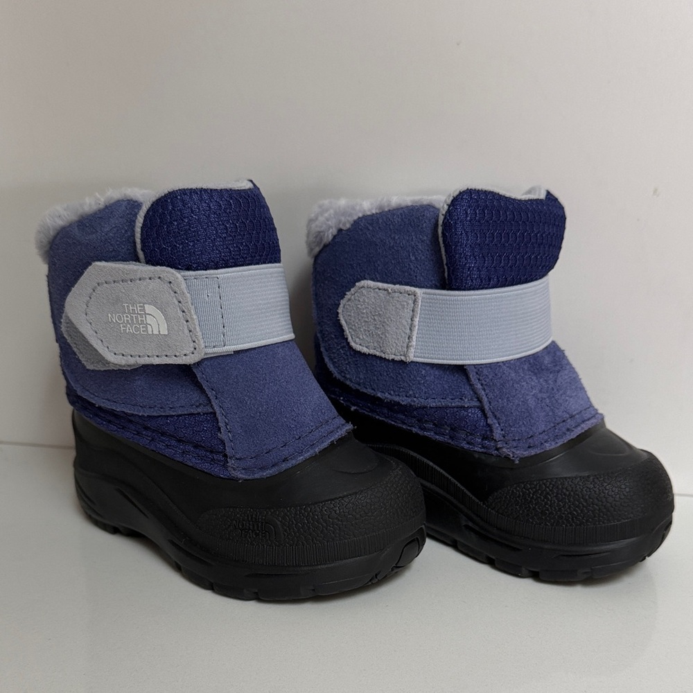 The North Face Kids Navy and Black Boots